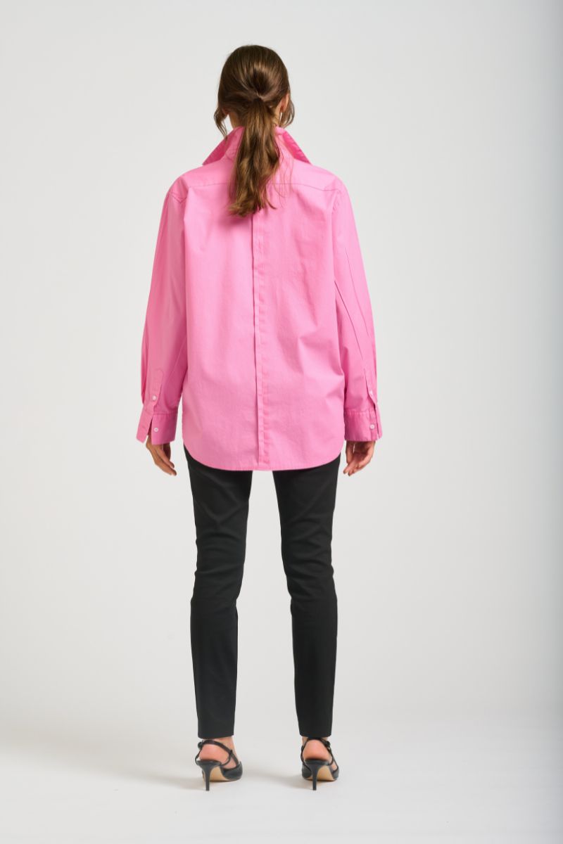 The Classic Shirt in Hot Pink